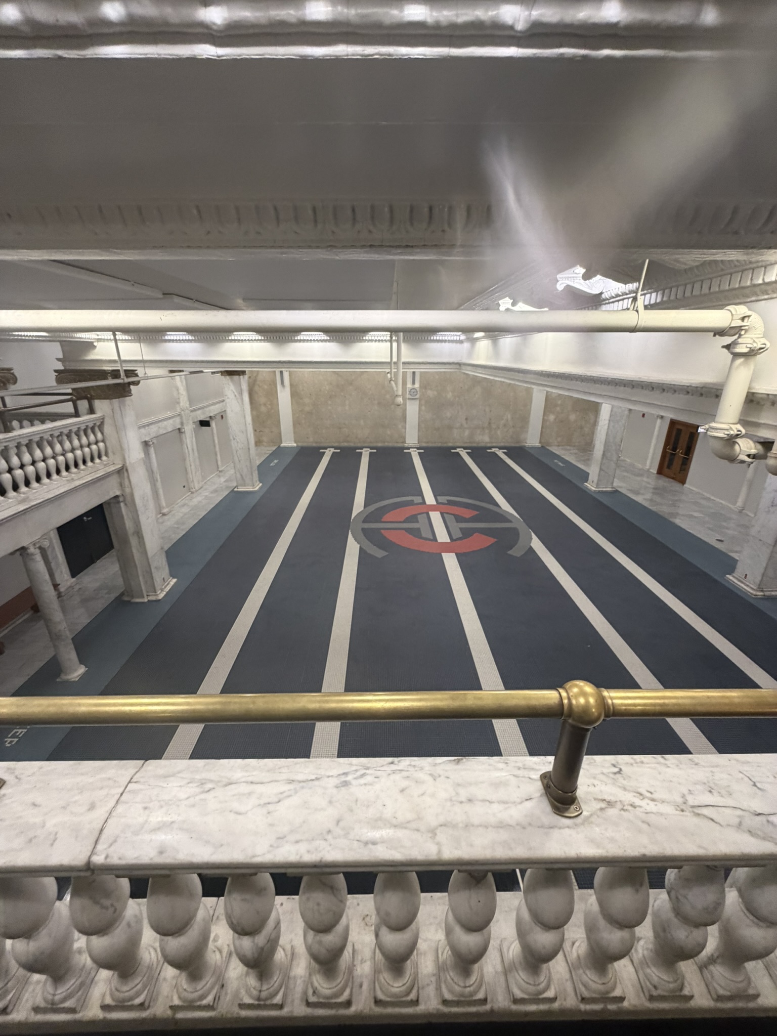 Former pool at the Chicago Athletic Association.