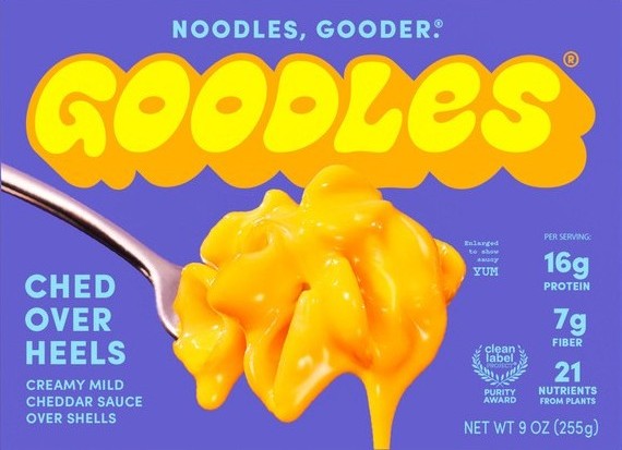 Goodles mac and cheese box