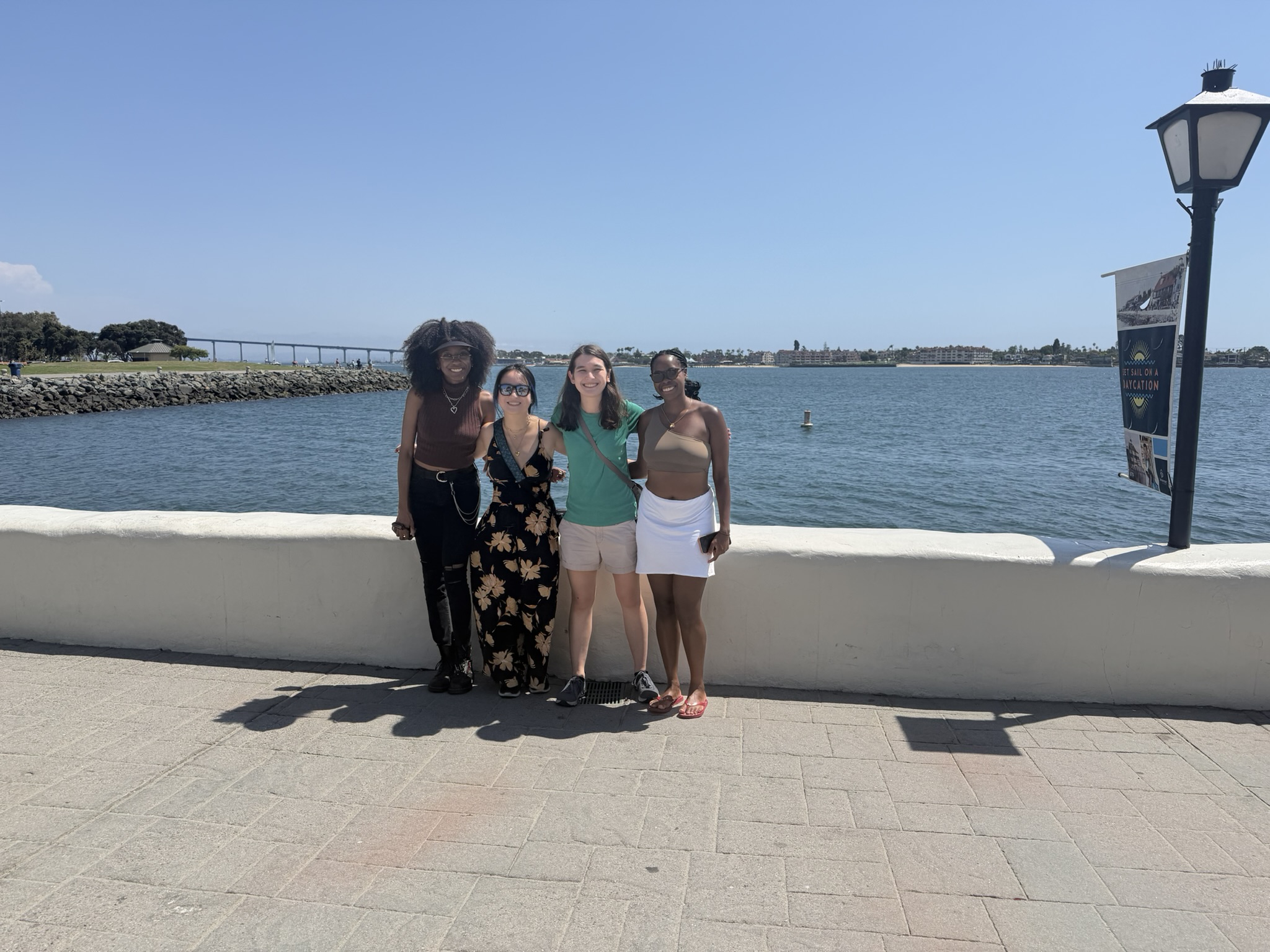 Reunited in San Diego.