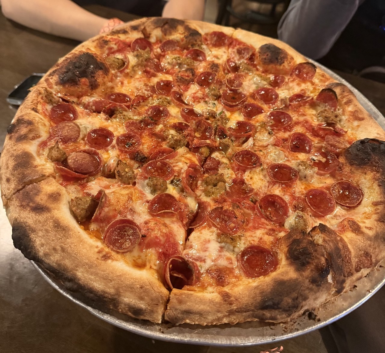 Pizza from Jaime's Pizza Kitchen in Tucson