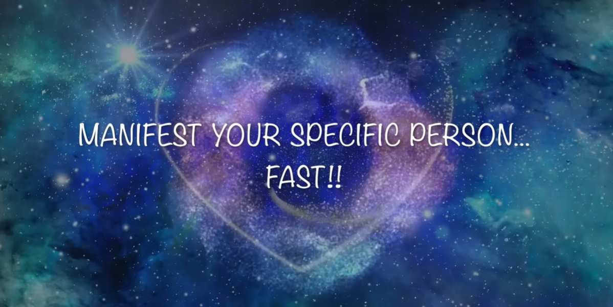 Screencap of a Manifestation Youtube Video.