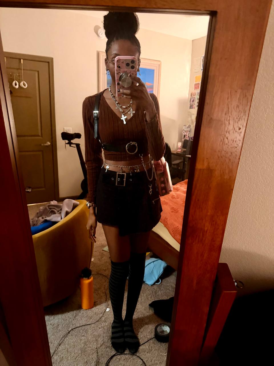 Outfit I wore to the Quarters concert.
