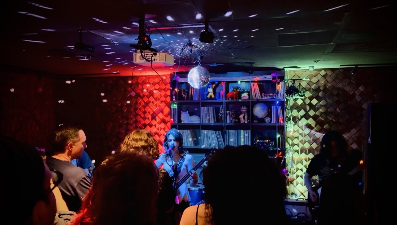 Practically People at the Linger Longer Lounge.