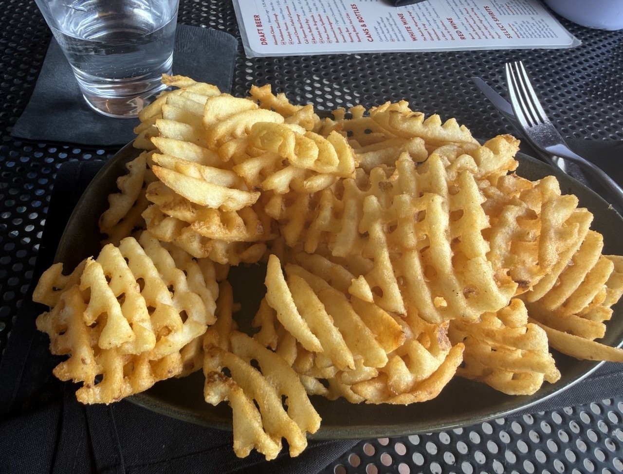 Waffle Fries from Redbird in Tucson.