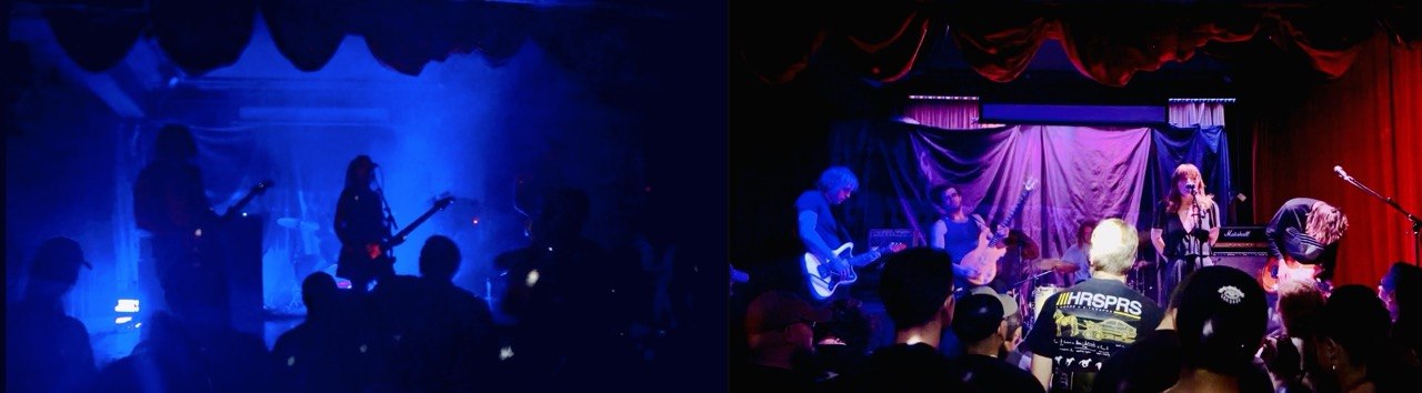 Left: Slow Crush; Right: She's Green