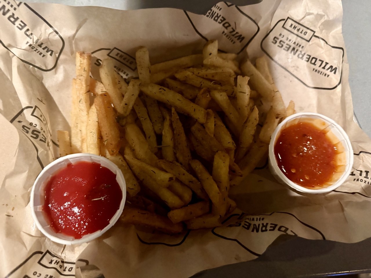 Fries from AZ Wildernes DTPHX.